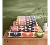 Orla Kiely Serviettes de bain en plusieurs tiges auburn Taille : drap de bain, 100 x 150 cm
