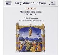 Orlande de Lassus Lassus Masses for Five Voices - Infelix Ego (CD) Album