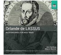 Orlande De Lassus Responsories For Holy