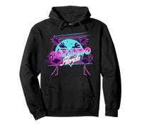 Orlando Florida Flamant rose rétro années 80 Sweat à Capuche