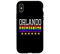 Orlando Florida Pride Drapeau Arc-en-Ciel Gay Lesbienne Queer LGBT Coque pour iPhone X/XS