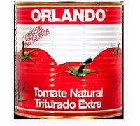 Orlando Tomate Natural Triturado Extra, Coulis de Tomate, Grande Boîte 2.5 kg