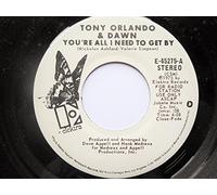 Orlando, Tony & Dawn - Orlando, Tony & Dawn You're All I Need To Get By 7" Elektra E45275 EX 1977 US pressing, demo