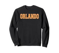 Orlando Varsity Sports Lettrage Athletic Style Graphic Sweatshirt