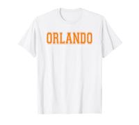 Orlando Varsity Sports Lettrage Athletic Style Graphic T-Shirt