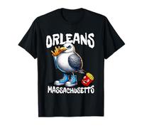 Orleans Massachusetts Souvenir drôle de mouette frites T-Shirt