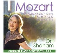 Orli Shaham - Mozart: Piano Sonatas Vol 2 & 3 [Compact Discs]