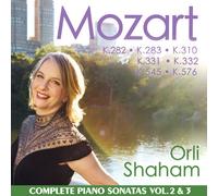 Orli Shaham – Mozart : Sonates pour piano Vol. 2 et 3 – CD – Harmonia Mundi