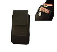 OrLine Étui de Ceinture pour Samsung Galaxy Xcover 4. Étui Housse de Protection Coque en Feutre et Un Vrai Cuir