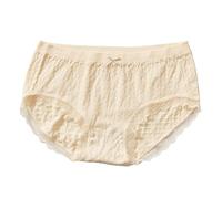 Orlivia Culottes Antibactériennes,Pantalon à Bulles en Graphène,Anti Fuite Lot Culotte,Coton-Dentelle Respirante,Absorption des Liquides #3