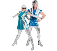 ORLOB KARNEVAL GmbH Costume Espace Homme Taille 48-58 Haut Garde-Bras Carnaval Futur Espace Futur (56/58)