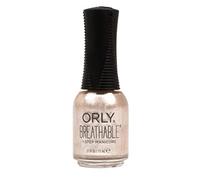 ORLY Breathable Let's Get Fizz-ical 18 ml - Soin et vernis à ongles en un seul - 100 % végétalien, 13-free, halal, respirant et fortifiant avec huile d'argan, vitamine B5 & C, pas de base / top coat