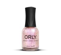 ORLY PINK MOON Vernis à ongles 18 ml - Topper holographique avec éclat rose, construction transparente, effet arc-en-ciel multidimensionnel, portable seul ou sur vernis de couleur
