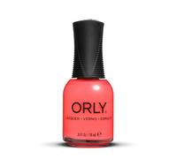 ORLY Vernis à ongles PLAYA PAPAYA 18 ml - Vernis à ongles fluo fluo avec formule hautement couvrante, finition brillante et force de couleur tropicale de la collection Club Tropicana