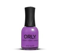 ORLY Vernis à ongles RAVE WAVE 18 ml - Vernis à ongles crème violet vif avec formule hautement couvrante, finition brillante et puissance de couleur intense de la collection Club Tropicana
