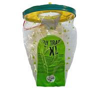 ORMA Fly Trap Mouches - Piège à mouches écologique d'extérieur - Sans insecticide avec attractif naturel - Facile à utiliser - 1 piège XL