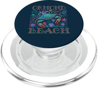 Ormond Beach Floride Bleu Crabe Été Plage Vacances Cadeaux PopSockets PopGrip pour MagSafe