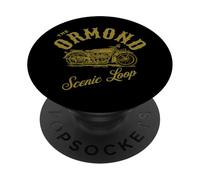 Ormond Scenic Loop Florida Moto Ride Design PopSockets PopGrip Adhésif