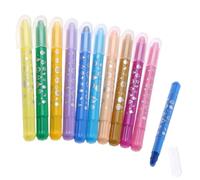 Ormromra Lot de 10 surligneurs colorés, en gel non toxique et de qualité supérieure, parfaits pour mettre en valeur un journal intime, un carnet de notes à l'école, au bureau