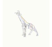 Ornalrist Figurines de collection de girafe en cristal transparent, cadeau d'anniversaire, de Noël, de girafe mignonne pour femmes et enfants, décoration en cristal pour la maison et le bureau