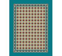 Ornamental Geometry No. 07: 8.5 x 11 Blank Notebook