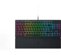 Ornata V3 Tenkeyless \U2013 Clavier Gamer Compact À Bas Profil (Switches Méca-Membrane, Repose-Poignet Magnétique, Touches En Abs Vernies Aux Uv) Clavier Azerty Noir