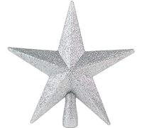 Ornativity Décoration de Sapin de Noël en Forme d'étoile à Paillettes Argenté