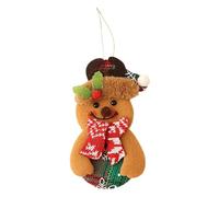 Ornement À Suspendre Pour Sapin De Noël | Mignon Fibre De Polyester - Ornement Bonhomme De Neige Et Père Noël | Pour Jardin Café Manteau De Cheminée Rebord De Fenêtre Mur Salon Chambre Balcon