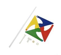 Ornement accrocheur à énergie éolienne pour les lieux extérieurs, y compris les marchés de magasins et les affichages publics à mobilité réduite