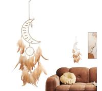 Ornement attrape-rêves, pendentif carillon éolien attrape-rêves - Décorations attrape-rêves en plumes,Attrape-rêves pour voiture, attrape-rêves de mariage, attrape-rêves pour mur