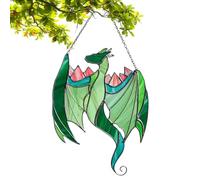 Ornement Attrape-Soleil Dragon, Attrape-Soleil Dragon,Ornement de fenêtre Dragon - Attrape-Soleil Dragon en Acrylique teinté, décorations pour fenêtre, pour la Maison, Le Balcon et Le Jardin