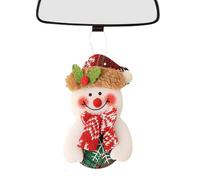 Ornement Bonhomme De Neige pour Arbre De Noël | Décoration Saisonnière Mignonne,Ornement Bonhomme De Neige Et Père Noël | pour Porte Mur Cheminée Appui De Fenêtre Salon Chambre Jardin
