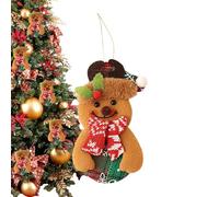 Ornement Bonhomme De Neige pour Arbre De Noël - Souvenir pour Les Célébrations Hivernales - Décoration De Noël Renne du Père | pour Porte Mur Cheminée Appui De Fenêtre Salon Chambre Jardin