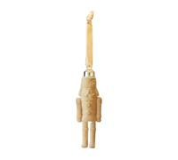 Ornement Casse-Noisette | Pendants Flockés du Festival d'Hiver,Figurine Casse-Noisette,Pour Decoration De La Maison Salon Cheminée Porte D'Entrée Intérieur De Voiture Accessoires Pour Photos De