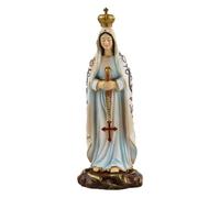 Ornement catholique de Marie, Figure de la Sainte Vierge Mère | Statue de Table en résine, Figurine décorative de prière du Sauveur pour la Maison, Cour, Patio, pelouse, Couloir, Sculpture décorative