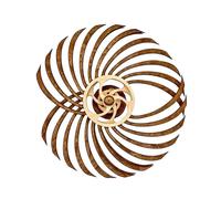 Ornement Cinétique Rotatif 3d, Sculpture D'énergie, Moulin À Vent En Bois, Mur Rotatif, Art Décoratif Créatif, Pendentif De Décoration Pour La Maison