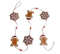 Ornement créatif en feutre avec d'adorables cookies pour tous vos besoins de décoration de Noël (B)