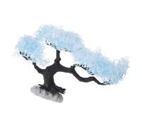 Ornement d ' aquarium en forme de pin en forme de flocon de neige, d ' eau avec un design réaliste pour scène sous-marine, décorations de paysage, décorations d ' aquarium, décorations de poissons,