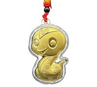 Ornement d'Année de Serpent Chinois | 2025 Année du Pendentif Serpent - Décorations de Bonheur Fête du Printemps pour Sac de Voiture, Décoration de la Maison