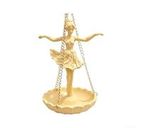 Ornement Danseuse Ballet Résine Imperméable 28cm | Design artistique élégant, résine imperméable, pour idéal pour intérieur extérieur, transforme l'espace, figure dansante