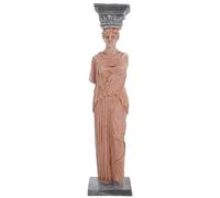 Ornement D'aquarium 1 Pièce en Résine, Fête Halloween Statue Grecque | Décoration Sûre pour Eau Douce et Mer, Scènes Thématiques, Finitions Lisses, Détails Faits Main