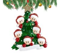 Ornement d'arbre - 1 pendentif de décoration de Noël Čhristmas TÃee | Décorations de Noël | Ornements de Noël - Idée pour les hommes et ajoute une touche de de vacances à n'importe quel foyer