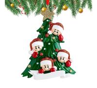 Ornement d'arbre - 1 pièce čhristmas tŕee décoration Pendentif, décorations d'arbres de Noël | Ornements de Noël - Idée pour Les Hommes et ajoute Une Touche de de Vacances à n'importe Quel ménage