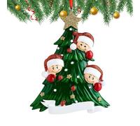 Ornement d'arbre - 1 pièce čhristmas tŕee décoration Pendentif, décorations d'arbres de Noël | Ornements de Noël - Idée pour Les Hommes et ajoute Une Touche de de Vacances à n'importe Quel ménage