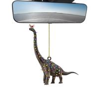 Ornement d'arbre de Noël avec dinosaure - Décorations festives, ornement mignon pour dinosaures | Pendentif animal pour la décoration d'arbre de Noël, ornement amusant natal