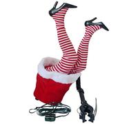 Ornement d'arbre de Noël de sorcières en Mouvement électrique avec Pince, décoration Chaussures drôles chargées pour la Maison, Boutique, fête