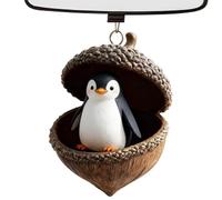 Ornement d'arbre de Noël | Décorations de vacances acryliques 2D - Pendentif en forme d'animal de Noël | pour porte murale de jardin, de cour, chemin de fenêtre, chambre à coucher, balcons