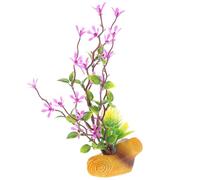 Ornement D'assiette pour Sashimi, Fleurs Décoratives en Résine pour Sushi | Modèle Réaliste et Délicat, Aspect Vivant, Usage Restaurant Cuisine Maison, Teinte Pourpre