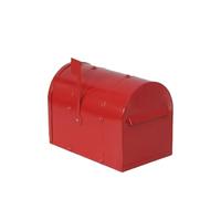 Ornement de boîte aux Lettres de Style européen rétro en Fer forgé, décoration créative de Sol de Cour de Maison(Rot,L)