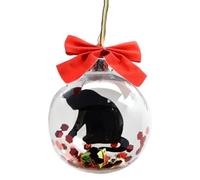 Ornement De Boîte Express Noël, Paquets Décoration Boules avec Lumière, Décorations Amusantes d'arbre pour Le Nouvel an, La Voiture, Les